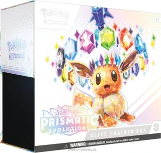 Hra Pokémon TCG SV8.5 Prismatic Evolutions Elite Trainer Box 9x booster